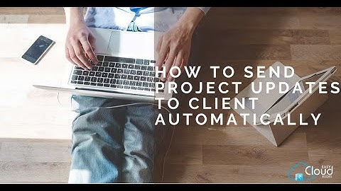 Client management software | How to send project updates to client