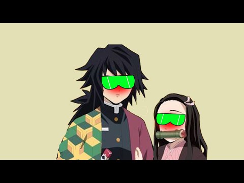 Rule 34 | Demon Slayer | Kimetsu no Yaiba | Green glasses meme