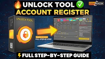 How to Register Unlock Tool Account | Unlock Tool Registration Full Guide 2025