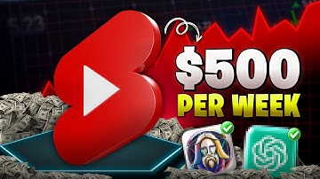 YOUTUBE SHORTS HACK | Using 1 FREE AI tool FAST for a Faceless YouTube Automation Channel