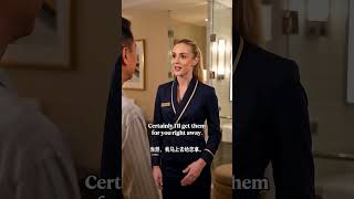 Hotel overnight stay service. #HotelManagement #EnglishLearningTips #TravelAbroad