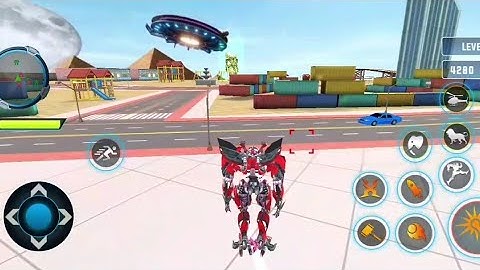 Elephant Robot Car Transformers Games || Level 16 - Android Gameplay