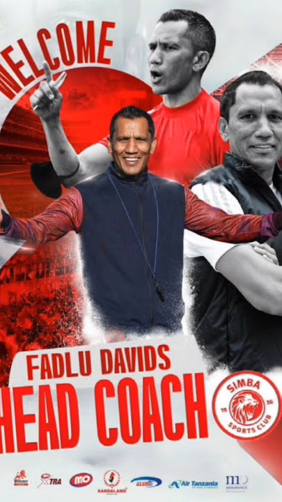 KOCHA MPYA SIMBA SC - FADLU DAVIDS