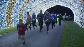 5K under the lights at Stone Hedge