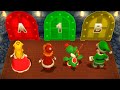【マリオパーティ9】ミニゲームピーチVsデイジーVsルイージVsヨッシー(COM最強 たつじん)