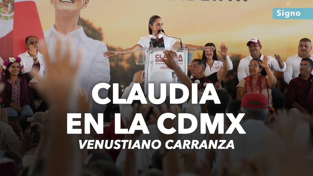 🔴 EN VIVO Claudia Sheinbaum comienza su recorrido en la CDMX | Va a ...