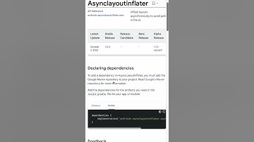 Asynclayoutinflator Androidx library