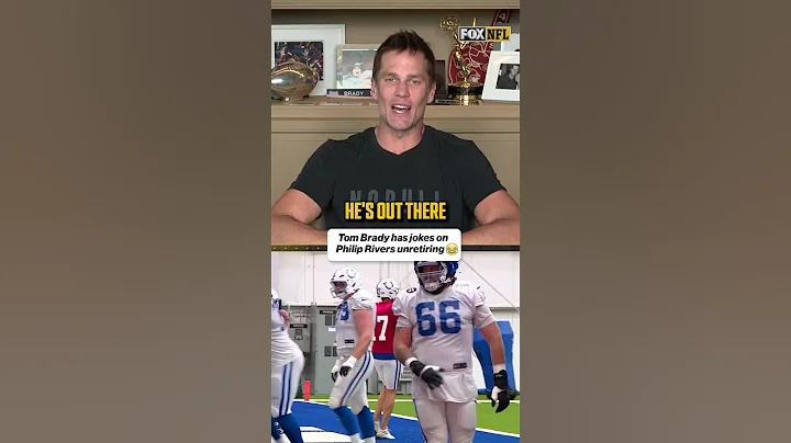 Tom Brady reacts to Philip Rivers coming out of retirement 😂 #tombrady #NFL #football