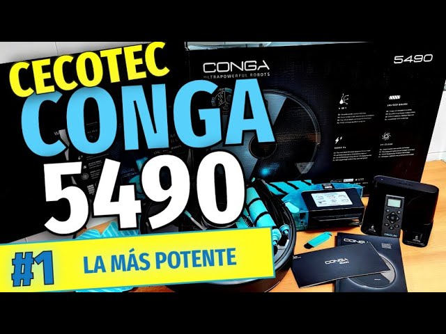 CECOTEC CONGA 5490 | UNBOXING Y TOMA DE CONTACTO - YouTube