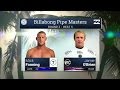 Mick Fanning vs. Jamie O'Brien - 2015 Billabong Pipe Masters: Round Three, Heat 5