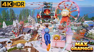 Fortnite 4K Max Graphics Zero Build Gameplay | Chapter 7 Season 1