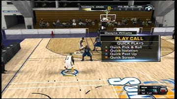 Nba 2k11 My Player 1st Summer Circuit Game 1st Quarter !
