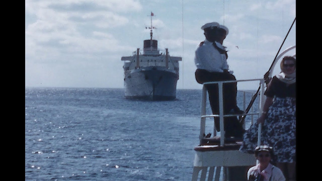 1955 Ocean Monarch Cruise - Tender to Nassau, Bahamas