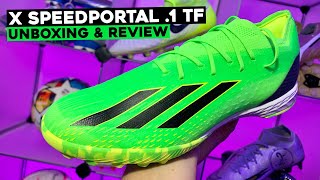 adidas X SPEEDPORTAL .1 TF | UNBOXING & REVIEW - YouTube