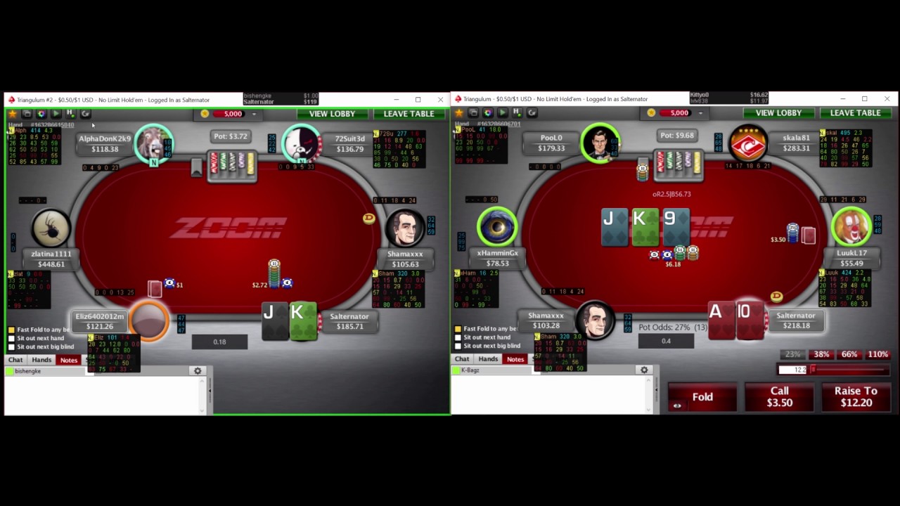 PokerStars 100nl Zoom Training YouTube