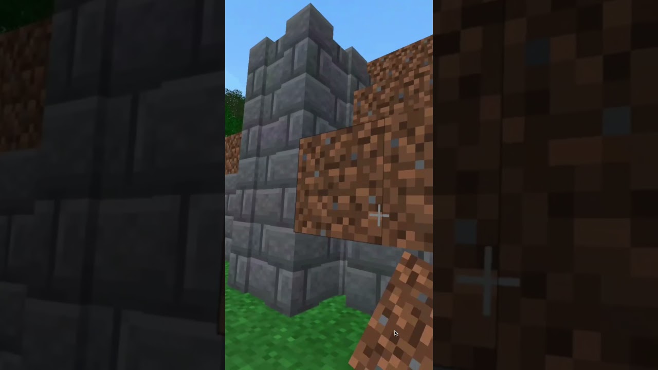 The game makes it look a lot easier 😬 #shorts #minecraft #shelterbuilding #bushcraft #challenge