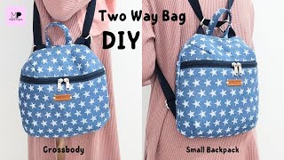 Two Way Bag Sewing Tutorial | DIY Two Way Bag Tutorial