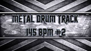 Metal Drum Track 145 BPM #2 (HQ,HD)