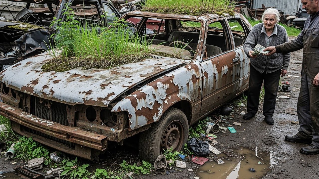 “Rusted Jaguar E-Type 1965 Brought Back to Life | ASMR Full Car Restoration”