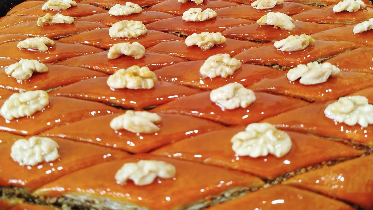 🔴İdeal PAXLAVA resepti 🔴 bütün sirləri ilə bu videomda👍😋