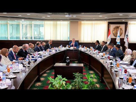 وزير البترول خلال رئاسته الجمعية العامة للشركة المصرية لإنتاج الإيثيلين ومشتقاته إيثيدكو