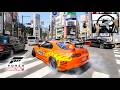 Forza Horizon 6 Paul Walker Supra Drifting Through Tokyo Streets