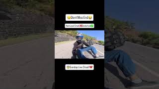 Next Level Crash!?😂❤️‍🩹 #sundayride #funny #viral #shorts #crash #rider #youtubeshorts