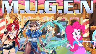 Mugen Battle 6 Yoko, Chunli, Eqg Pinkie Pie, Hatsune Miku Vs Surprise Opponents