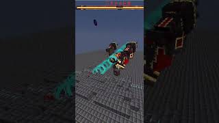 Netherite monistorisity v.s. warden #minecraft #minecraftmobbattle