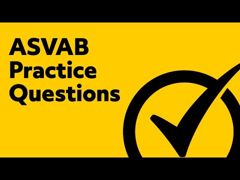 ASVAB  Practice Questions; ASVAB Math Tips