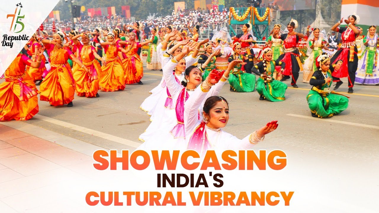 Cultural performances celebrating India's diversity at 75th Republic Day at Kartavya Path