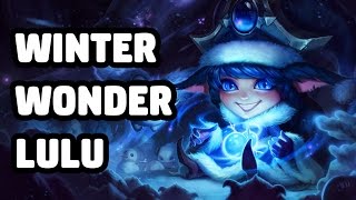 WINTER WONDER LULU SKIN SPOTLIGHT - LEAGUE OF LEGENDS