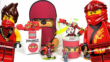 Building and Unboxing LEGO Ninjago Kai: The Fire Ninja