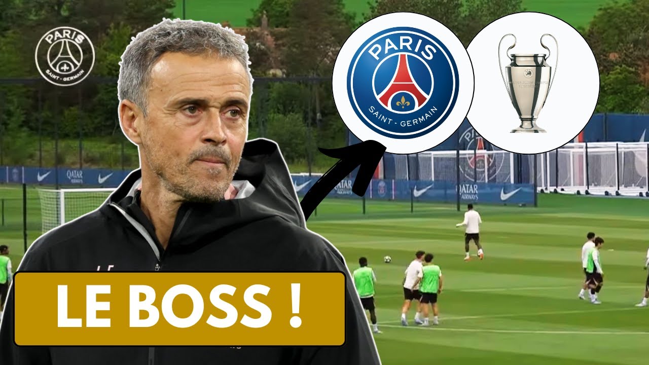 La méthode de Luis Enrique sur une séance d'entrainement!