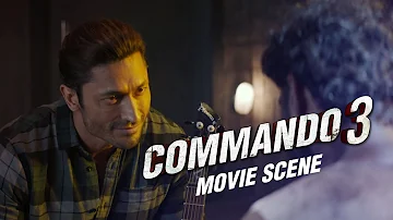 Vidyut Jammwal  Promise To A Grieving Father | Commando 3 | Movie Scene | Vipul Shah