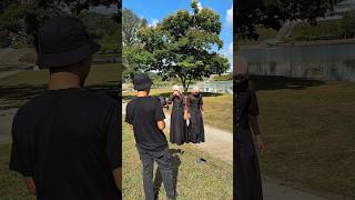 Shooting MV dua adik beradik ini memang nampak serasi #KuKunciRinduBuatMu #AinSyakirah #FaraInsyirah