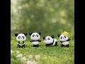 Adorable Panda Gift Unboxing 🐼 | Best Romantic Miniature Decor Idea 💖 | CraftVatika Panda