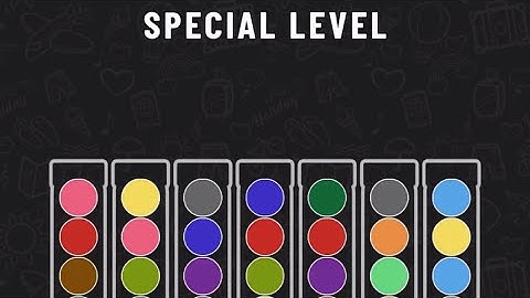 Ball Sort Puzzle Special Level After Level 720 #ballsortpuzzle #ballsortpuzzlegameplay #puzzlegame