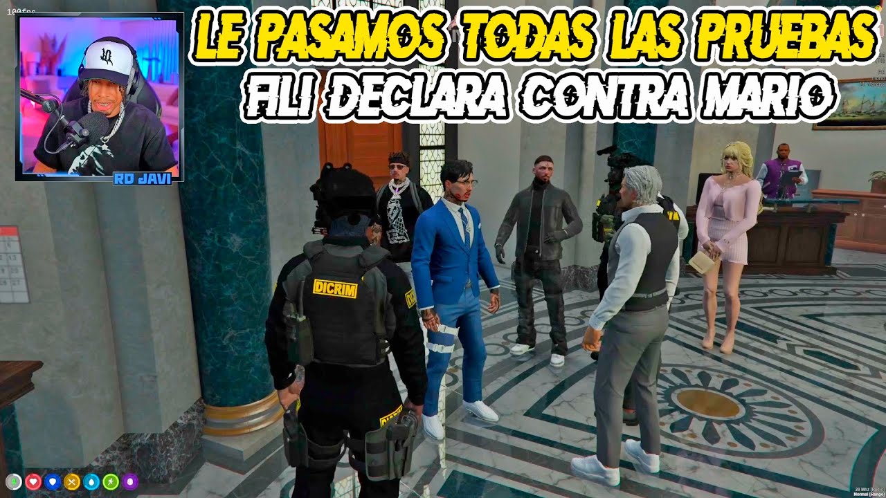 RDJavi Fili Declara Contra Mario - Le Pasamos Todas la Pruebas al Juez