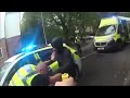 Bodycam: 2 British Officers Stabbed In The Neck On A Car Crash Scene, Panic Buttons Pressed.