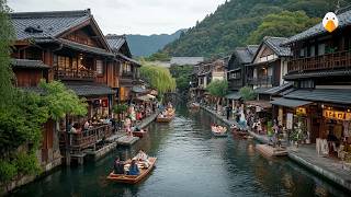 картинка: Окаяма и Курасики, Япония🇯🇵 Очаровательные исторические города с духом Японии (4K UHD)