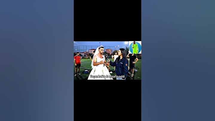 Halı saha maçına gelmeyen erkek