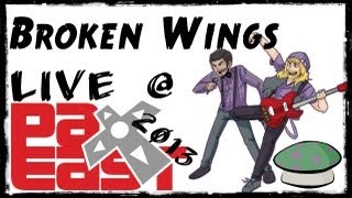 Broken Wings (Live @ PAX East 2013) - The Yordles
Not the best audio, but it does the trick!
Miles UberGuitarDude Roozen - Vox/Guitar
Sonny Sonny Psydup Williams - Vox
Brian Seymour - Tenor Sax
Matt Hipp - Bass
Tom Polzine - Guitar
Myles MylesProwr Davis - Keys
Zach Wheeler - Drums
Kim Auch - Live Sound
Thanks to Ken Irons and his crew for filming it, Riot for having us play, everyone who was at the show, and to all of you for your amazing support.
Follow us here:
Twitter: http://www.twitter.com/theyordlesband
Facebook: http://www.facebook.com/theyordles
Livestream: http://www.twitch.tv/theyordles
Buy our songs: http://theyordles.bandcamp.com
Post on the official LoL Yordles Thread: http://na.leagueoflegends.com/board/showthread.php?t=2240886
Join The Yordles chat in League Of Legends - Click the bottom right corner of the LoL client, type in The Yordles, and join! Be sure to set it to auto-join and stay in the family!
Join us on the The Yordles Raidcall as well! http://www.raidcall.com
Group ID: 6870409
Pro Built Systems:
http://www.probuiltsystems.com
http://www.twitter.com/probuiltsystems
http://www.facebook.com/probuiltsystems Broken Wings (Live @ PAX East 2013) - The Yordles