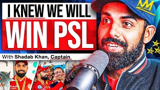 SHADAB KHAN on Journey as Captain, Asia Cup Memes & Islamabad United's Future | Islamabad United Pod