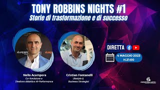 Tony Robbins Night #1  - Storie di trasformazione e di successo