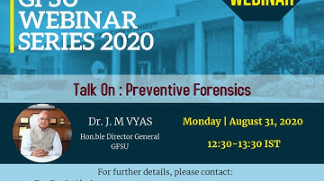 Talk On : Preventive Forensics