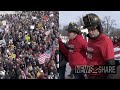 Thousands march to &quot;Defeat the Mandates&quot; in DC - Documentary Footage