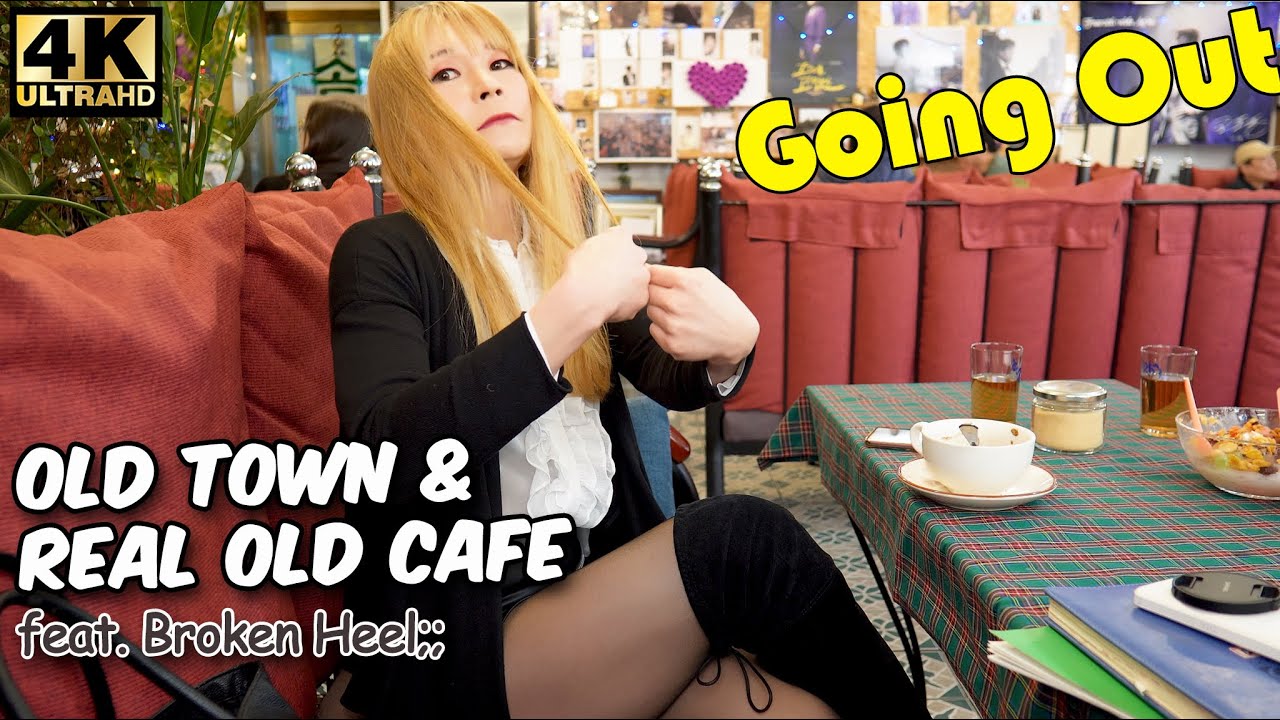 Old Town & Old Cafe! ☕️ Lovely Outfit in BTW Seasons! ❤️