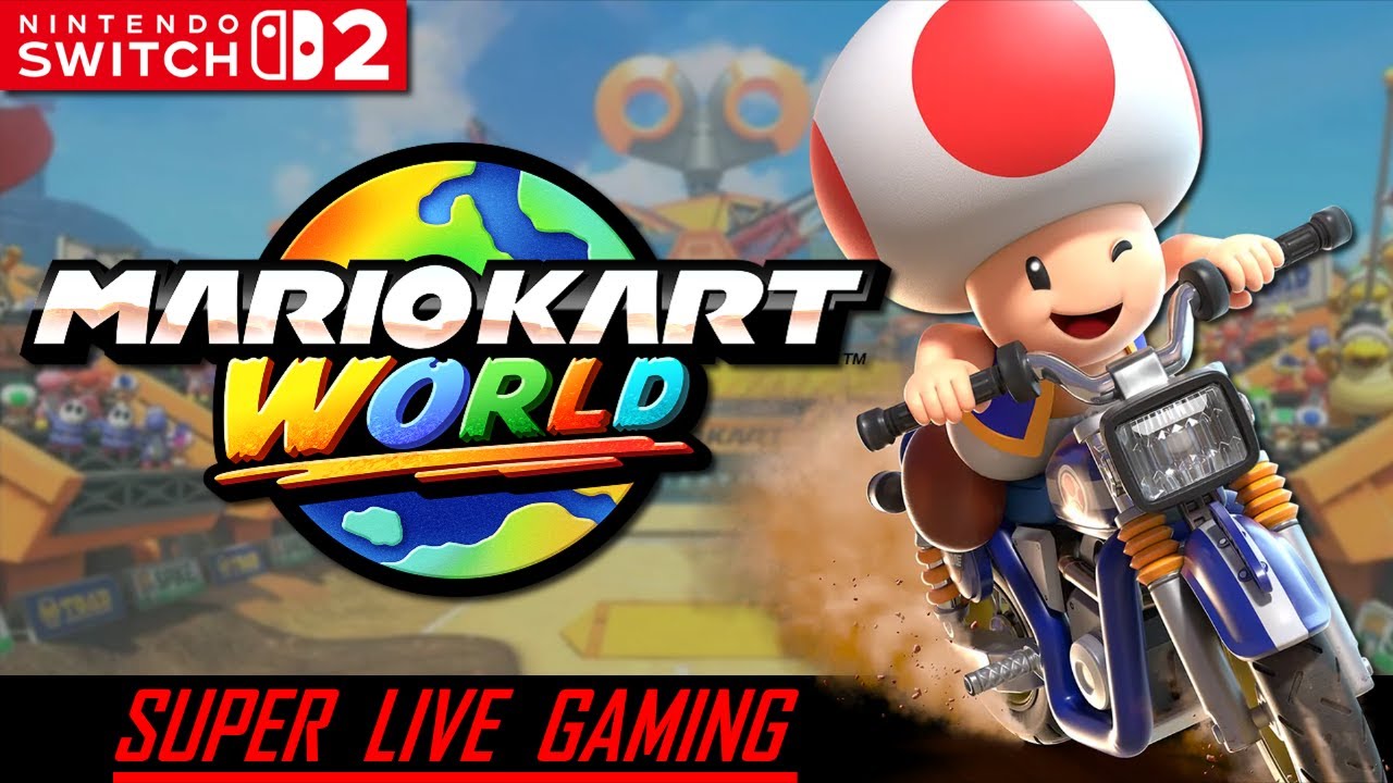 Mario Kart World 🌎 Online Racing with Viewers! | Super Live Gaming