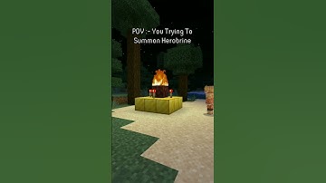 Herobrine Joined The Game #shorts